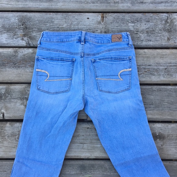 American Eagle Outfitters Patchwork Skinny Jeans - Picture 3 of 4